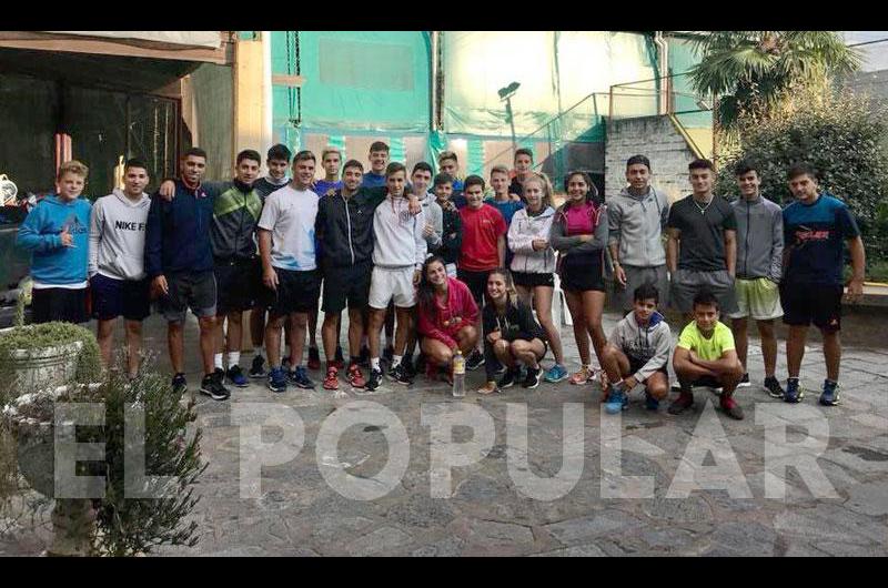 Rebeca Allen y Facundo Erguy de pretemporada en Boliacutevar