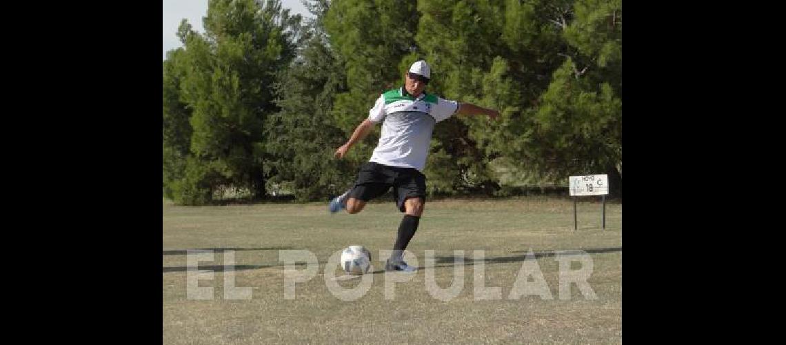 GastÃ³n Zurita disputarÃ la Liga Profesional de Footgolf 