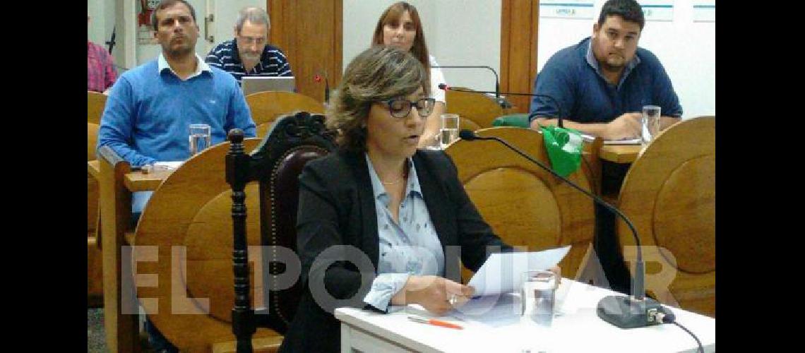 MarÃ­a Alonso vicepresidenta de la CÃmara expuso en el HCD 