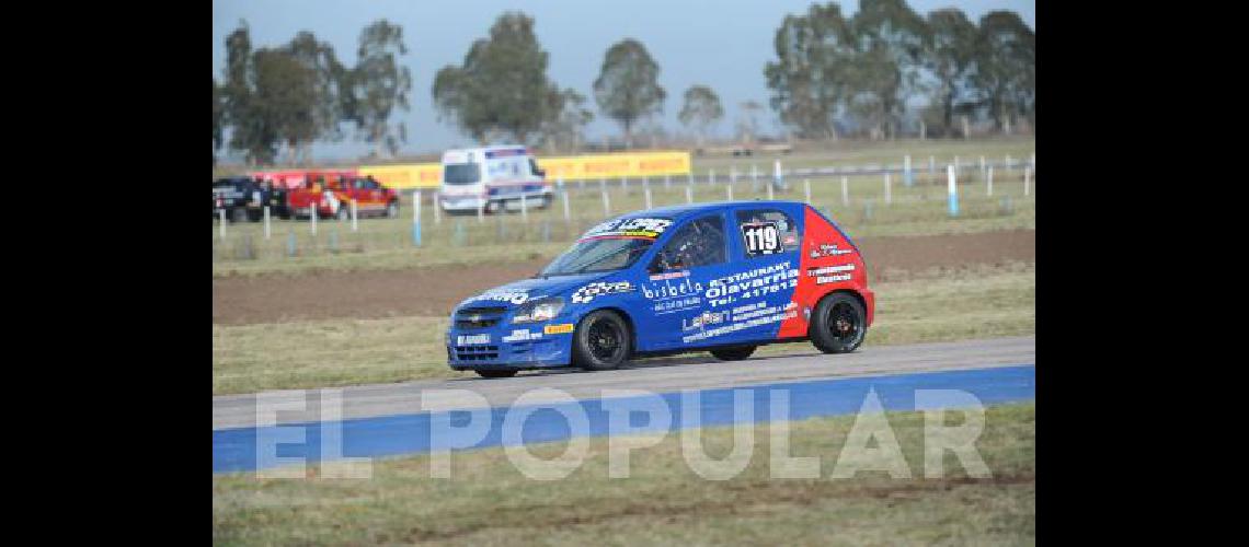 NicolÃs Rojas no pudo completar las vueltas 