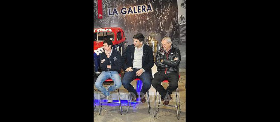 Traversa Galli y Mazzacane Los tres estarÃn presentes hoy en el lanzamiento de la carrera 