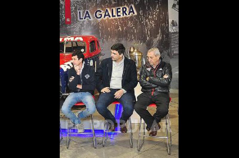 Traversa Galli y Mazzacane Los tres estarÃn presentes hoy en el lanzamiento de la carrera 