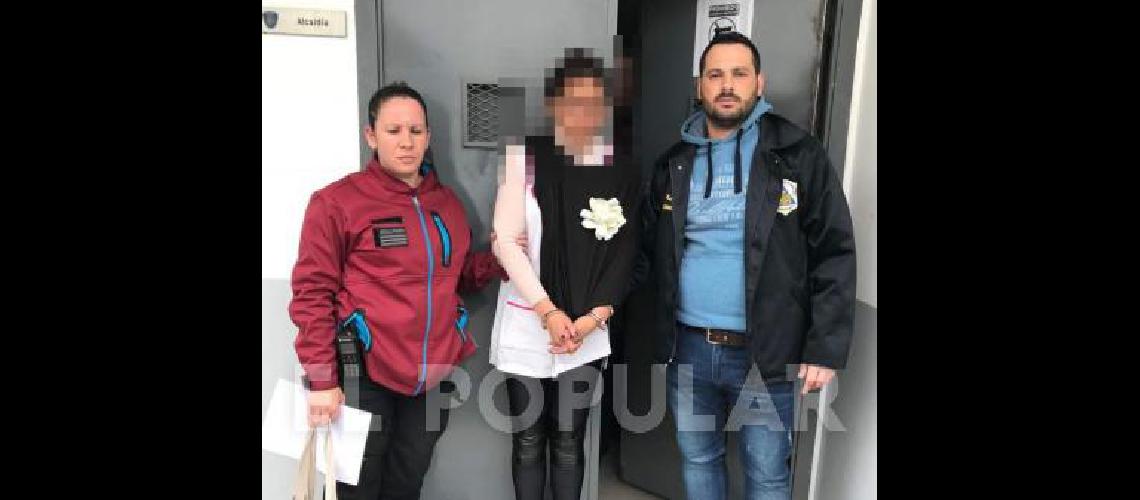La mujer permanece provisoriamente en la Capital Federal 