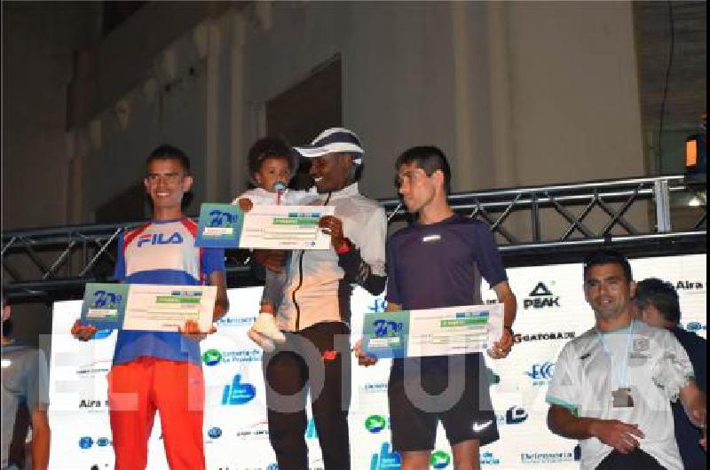 El keniata radicado en Laprida fue el ganador de la 20Âª ediciÃ³n 