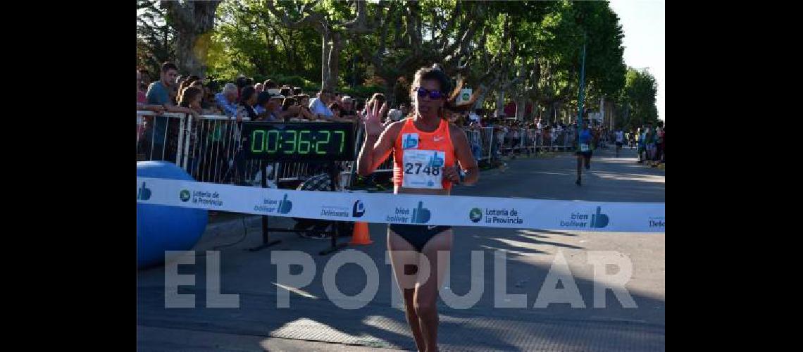 Nadia RodrÃ­guez fue la ganadora entre las damas 