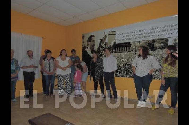 Presentaron a las nuevas autoridades de la UCR lamatritense 
