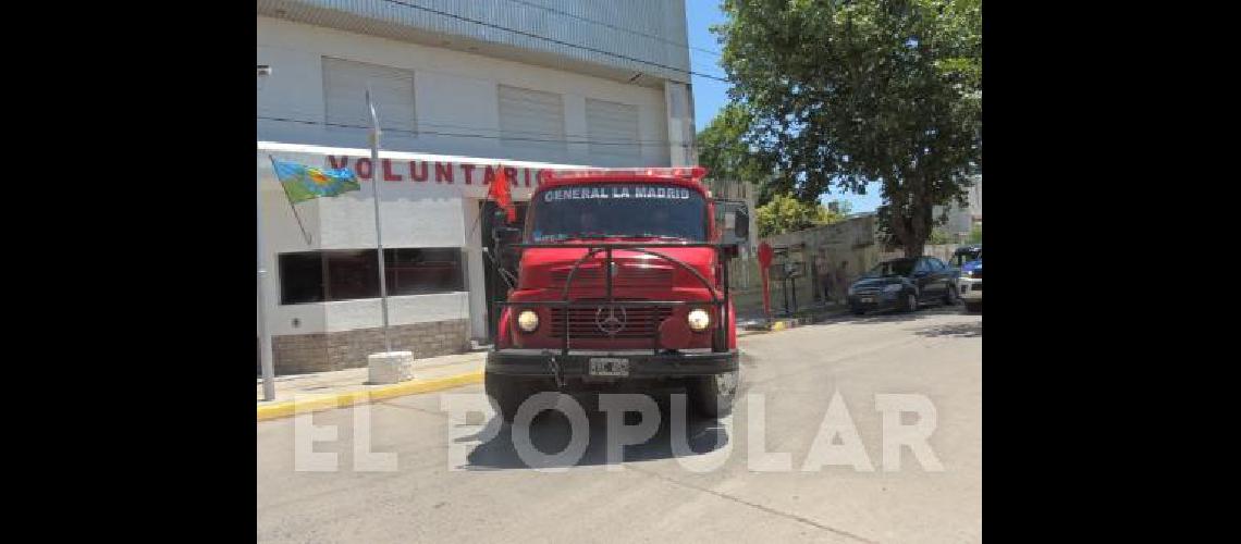 Los Bomberos Voluntarios de La Madrid solicitaron extremar las precauciones para evitar incendios ante las altas temperaturas las rÃfagas de viento y la falta de precipitaciones 