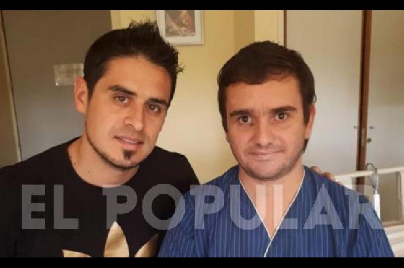 Jonatan Maier le donÃ³ un riÃ±Ã³n a su amigo NicolÃs Waispek Hoy casi un aÃ±o despuÃ©s los dos viven una plena vida 