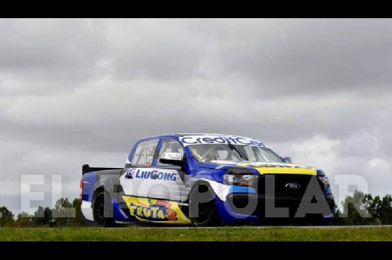 NicolÃs Pezzucchi se subiÃ³ al podio en la primera carrera del aÃ±o de las TC Pick Up 