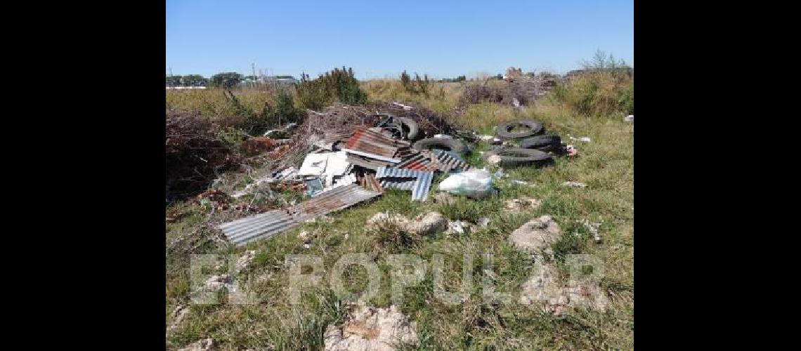 El basurero estÃ ubicado en el SIP II en el mismo predio donde se levanta el Matadero municipal 
