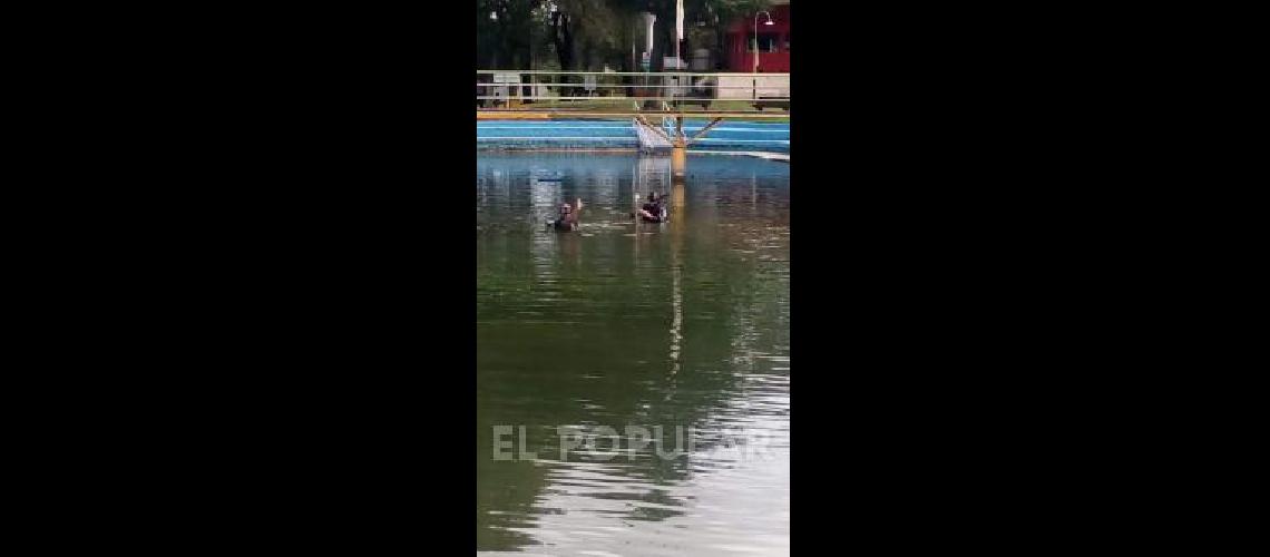 El hallazgo del reloj se produjo el lunes Ãºltimo durante la prÃctica del grupo de buceo de Bomberos Voluntarios de La Madrid en el Balnerario 