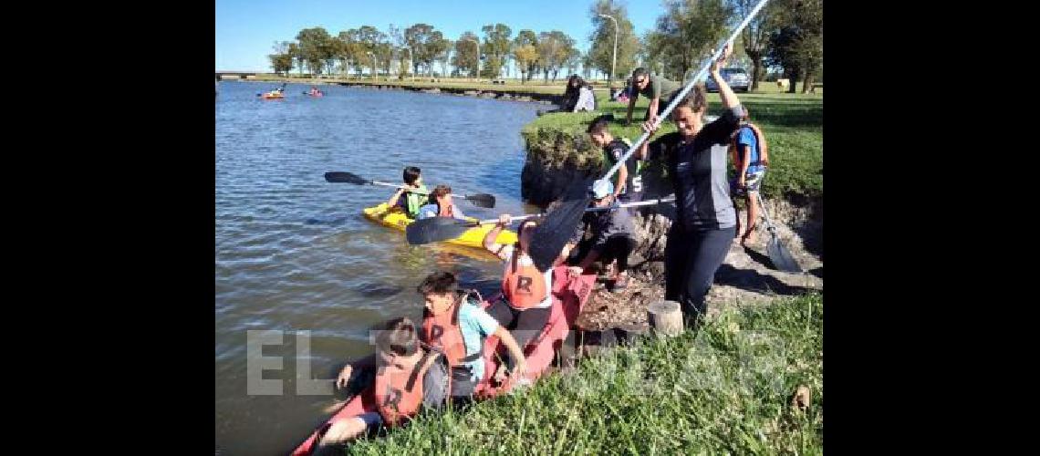 La ET NÂ° 1 retomarÃ el proyecto de kayakismo y lo ampliarÃ con otras propuestas 