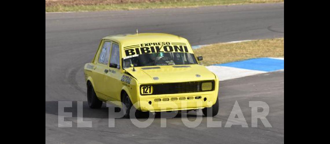 Emanuel Bibiloni con la mecÃnica de CrevatÃ­n hizo el mejor tiempo en la Monomarca 
