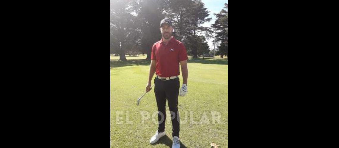 Juan Manuel FernÃndez marcha tercero en el Campeonato Individual por Golpes 