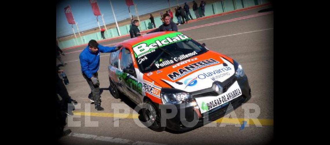 AgustÃ­n Herrera entiende que su Renault Clio no es tan rÃpido por el lastre 
