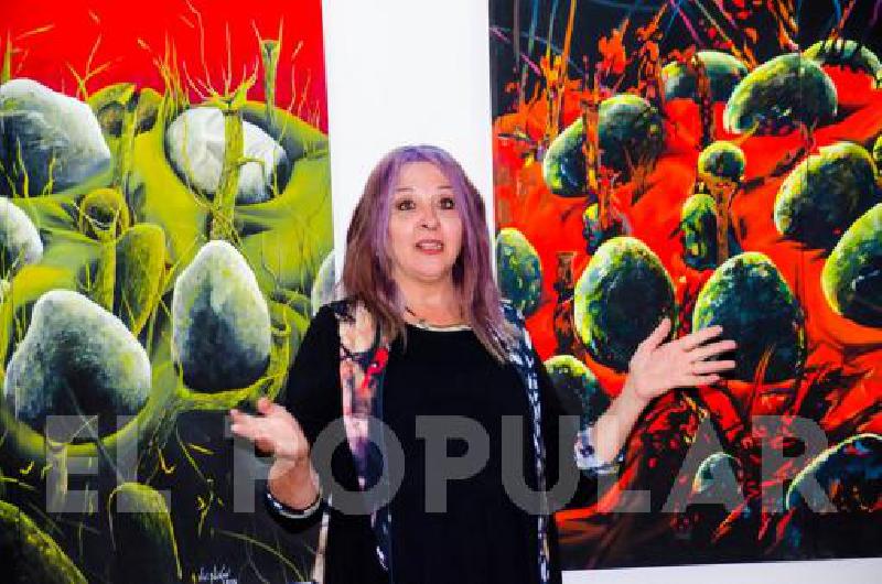 Vivi Nikow explicÃ³ que hace mÃs de 30 que estoy pintando constantemente 
