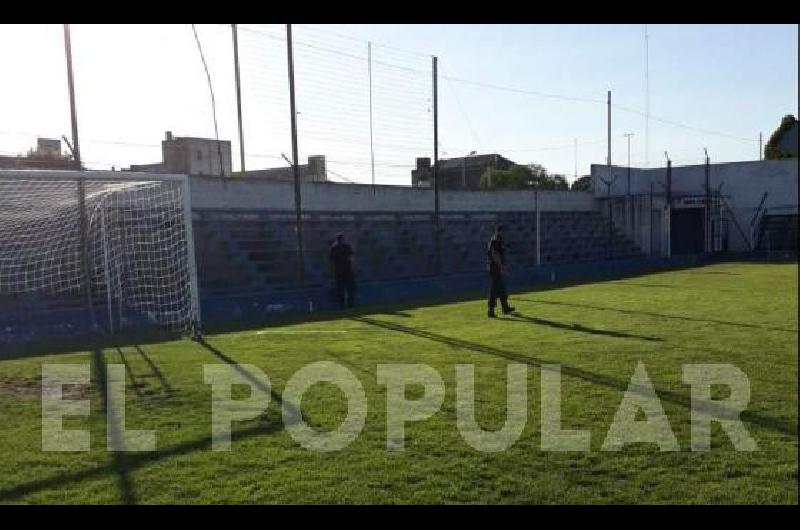Efectivos policiales hicieron una recorrida por el Ricardo SÃ�nchez 