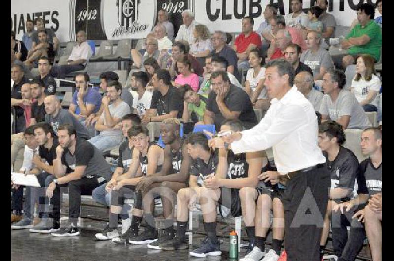 Gustavo Ismael FernÃndez se refiriÃ³ al juego ante Atenas de Carmen de Patagones del pasado martes 
