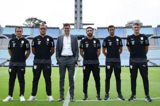 El olavarriense Gabriel Raimondi en el cuerpo técnico uruguayo