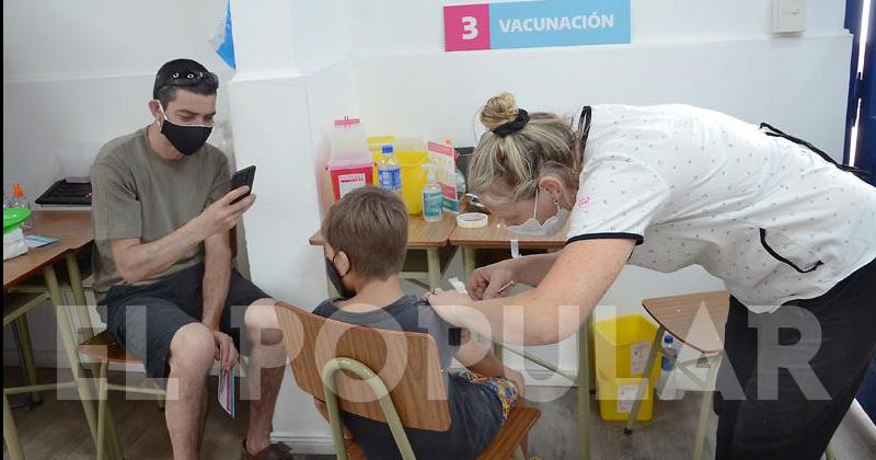 Este sbado se aplicaron ms de 1400 dosis en Olavarría
