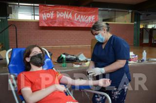Adems de las colectas externas Hemoterapia ofrece la posibilidad de acercarse de manera voluntaria al Hospital Municipal