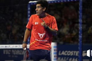  Federico Chingotto es parte del circuito mundial de pdel