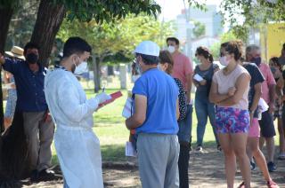 Desde hoy en el Centro de Testeos ubicado en club El Fortín se restringirn los hisopados