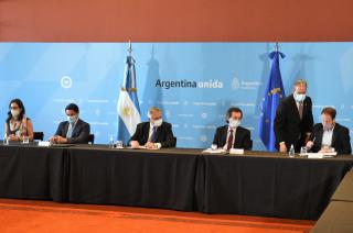 Esta obra es central porque va a permitir aprovechar ms tierras potenciar la inversión y aumentar las exportaciones de la Provincia apuntalando la producción de ganadería y granos expresó Kicillof