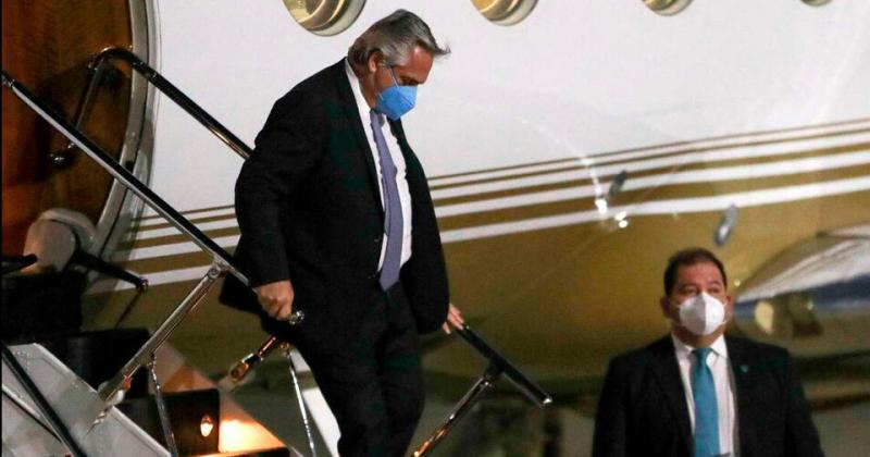 Alberto Fern�ndez comenzar� hoy por la noche su gira por Rusia China y Barbados