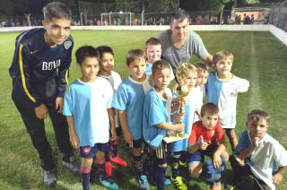 El torneo de baby fuacutetbol del club Lilaacuten conoce sus campeones