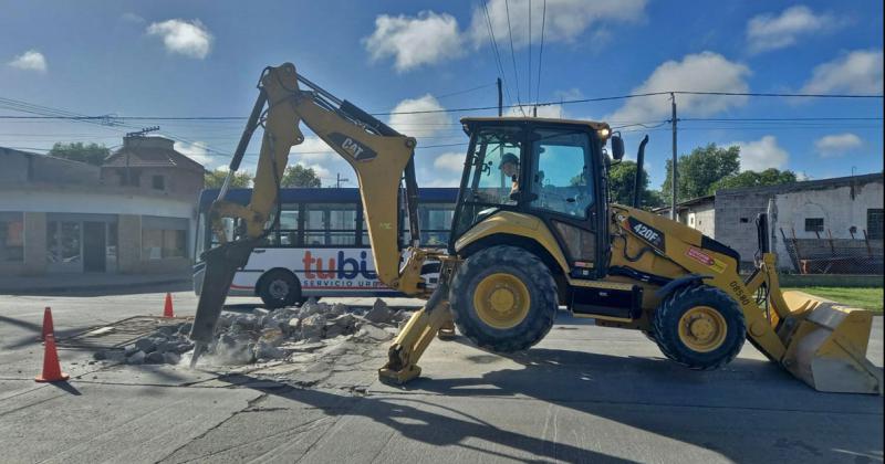Estas obras se realizan con un tipo de hormigón que permite la habilitación al trnsito en 72 horas aproximadamente
