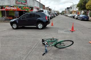 El siniestro ocurrió esta mañana en Chacabuco y Coronel Su�rez