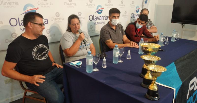 El anuncio fue encabezado por el intendente Ezequiel Galli el director de Gestión Deportiva Oscar Tito Gonzlez Christian Sez y Mercedes Villemur en representación del Grupo Kiñewn y Luis Timerman por Ilusiones