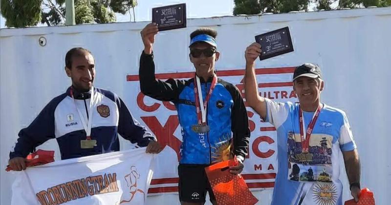 El olavarriense en lo ms alto del podio