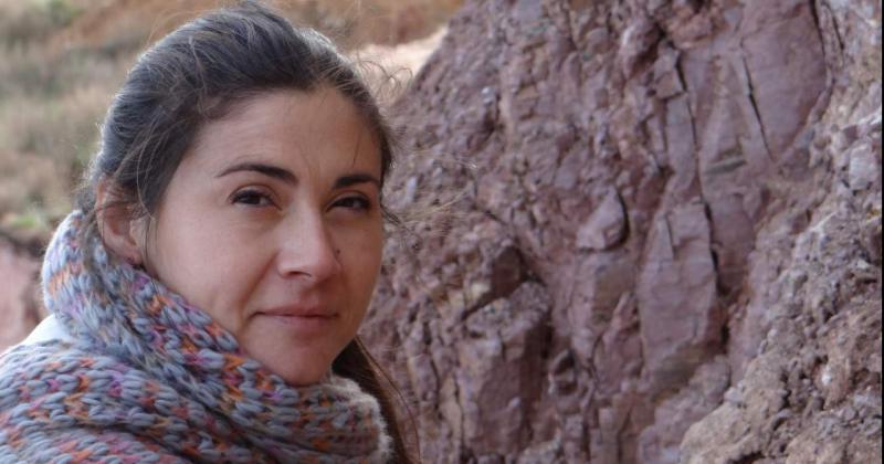 Laura Delgado en la Mina El Canario (Arcillas) en el Partido de Ju�rez