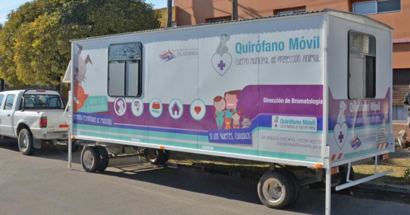 El Quirófano Veterinario Móvil estar en Sierra Chica