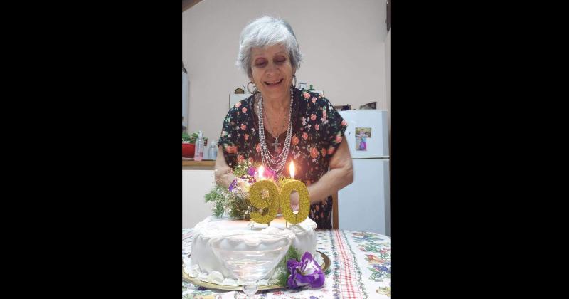 El pasado 10 de marzo cumplió 90 años la señora Teresa Victoria Fernndez (Ñata)
