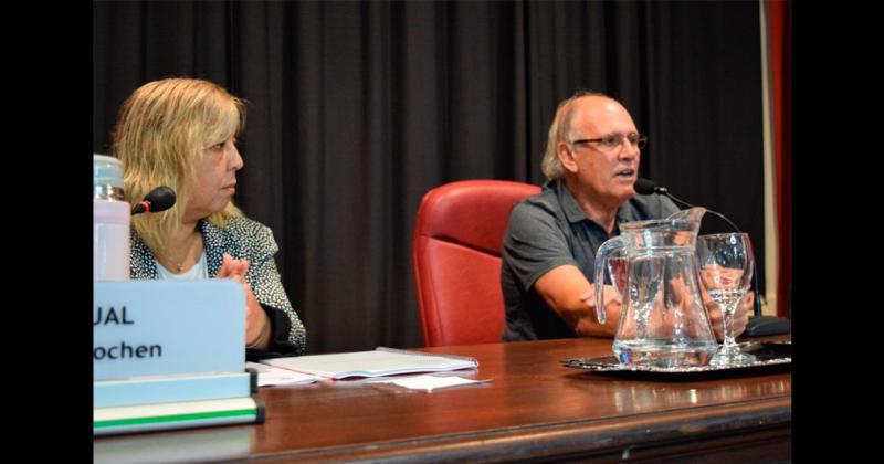 Walter Fernndez (Tandil) llegó para participar de la sesión de este 24 de marzo