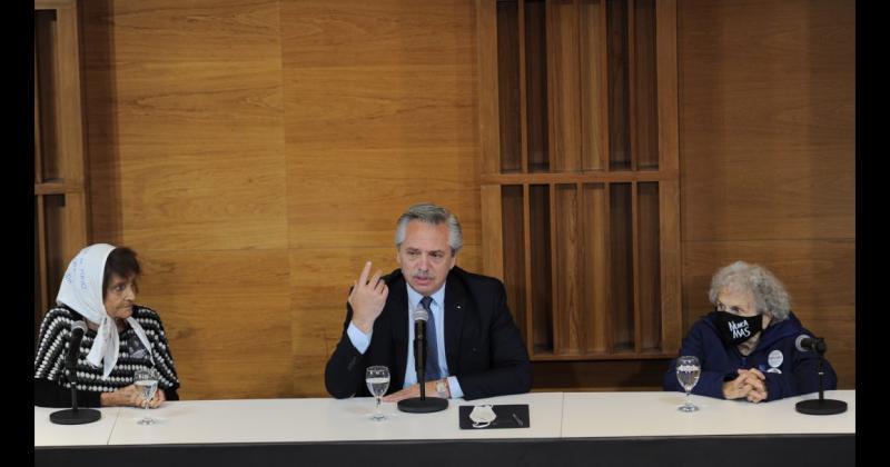 El presidente Alberto Fernndez encabezó un acto por el Día Nacional de la Memoria por la Verdad y la Justicia