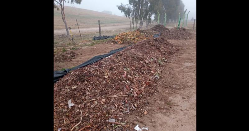 En la Planta de Compostaje de Olavarriacutea se usa el meacutetodo pila