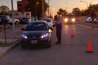 Control de trnsito- retuvieron un vehículo y una licencia de conducir