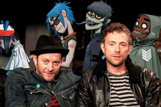 Gorillaz una banda virtual con cuatro personajes animados En los conciertos utilizan hologramas de los personajes