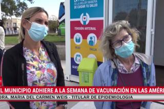 Olavarriacutea activoacute la Semana de las Ameacutericas para llegar a vacunar al 95-en-porciento- de la poblacioacuten