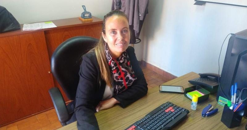 Natalia Pagano una de las caras visibles de la secretaría de obra social de Luz y Fuerza