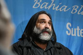 Roberto Baradel pasó por Bahía Blanca y habló sobre paritarias inflación y horarios -DIB-