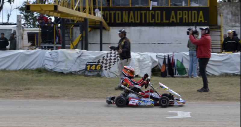 Ignacio Kiki Grifes abrió el domingo como ganador en Mster 150 en Laprida
