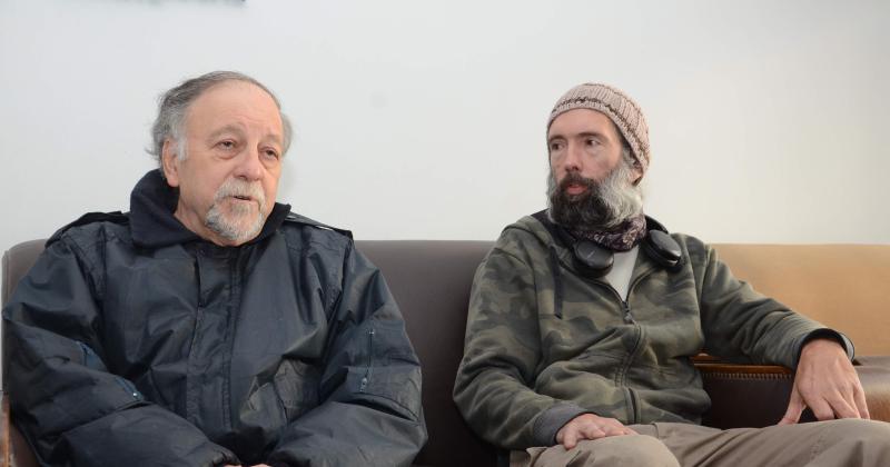 Jorge Videla y Nicols Bruno actuales presidente y vicepresidente de la Federación de Sociedades de Fomento y Juntas Vecinales de Olavarría