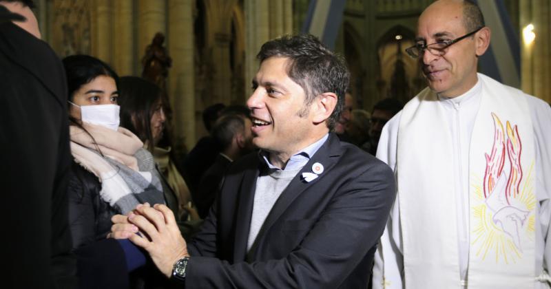 Kicillof participoacute del Tedeum en la Catedral de La Plata