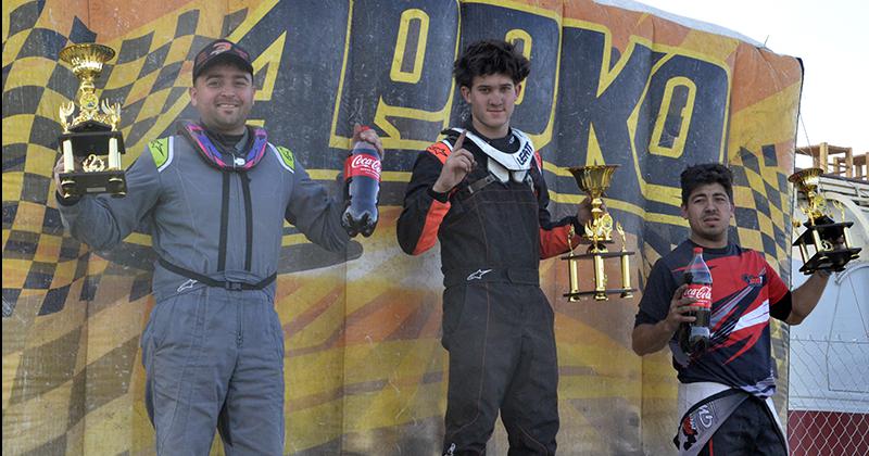 Emiliano Morey Joaquín Gonzlez Coste y Jonathan Elbich el podio de Mster 150
