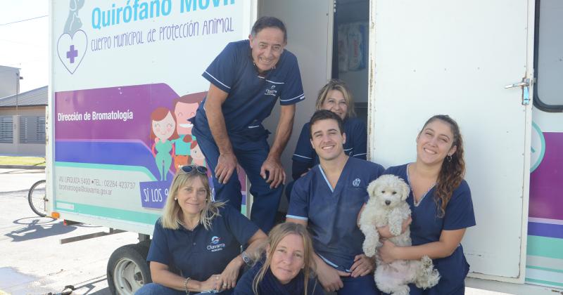 Todas las personas de la zona interesadas en llevar a su mascota a atenderse al Quirófano Veterinario Móvil debern pedir previamente un turno